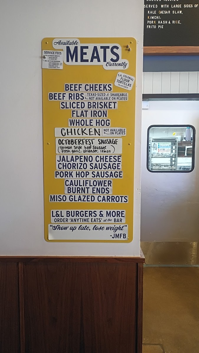 Leroy and Lewis Barbecue Menu - Image 1