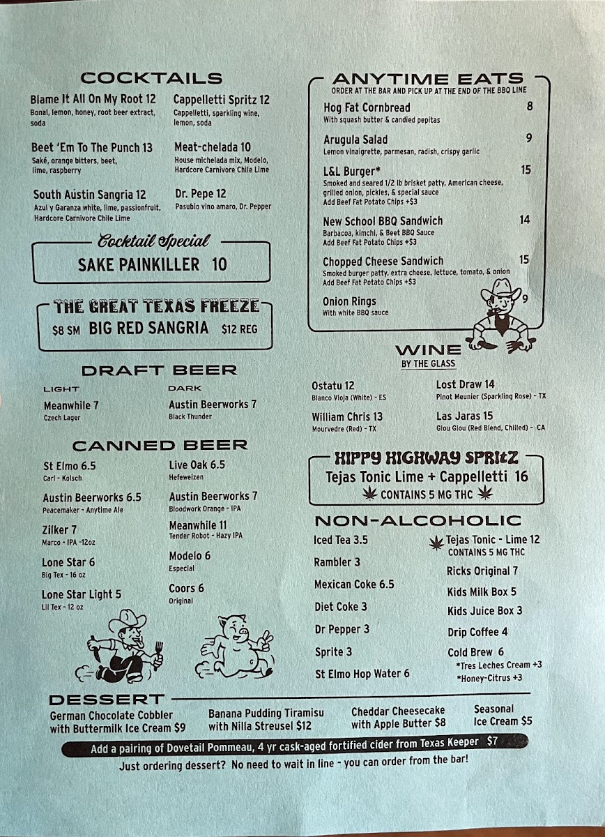 Leroy and Lewis Barbecue Menu - Image 3