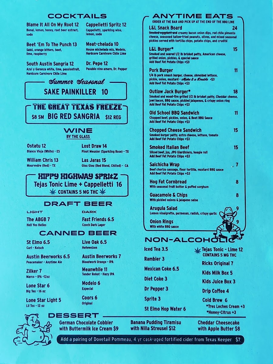 Leroy and Lewis Barbecue Menu - Image 4